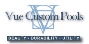 Vue Custom Pools & Design Logo