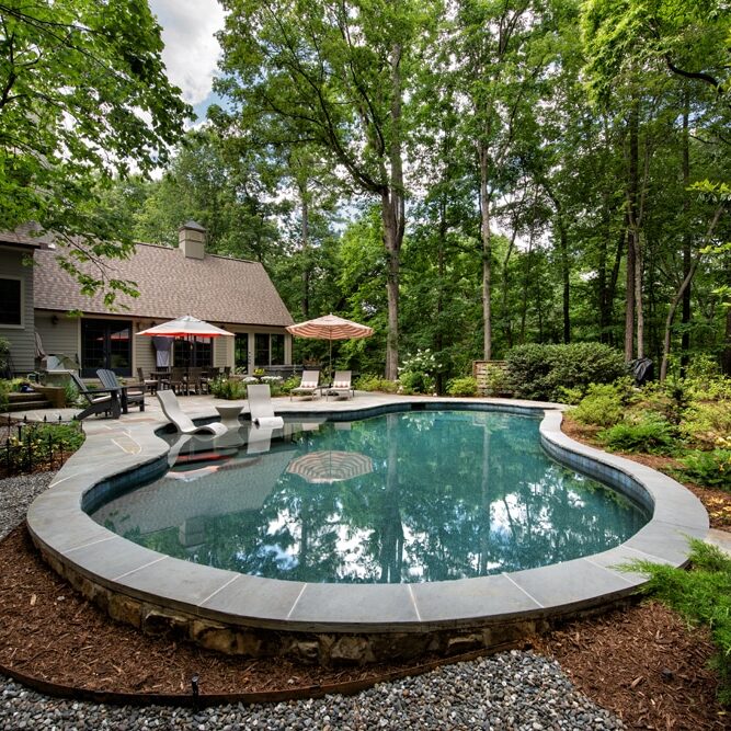 Serene Secret Garden - Vue Custom Pools & Design