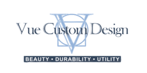 Vue Custom Pools & Design Logo